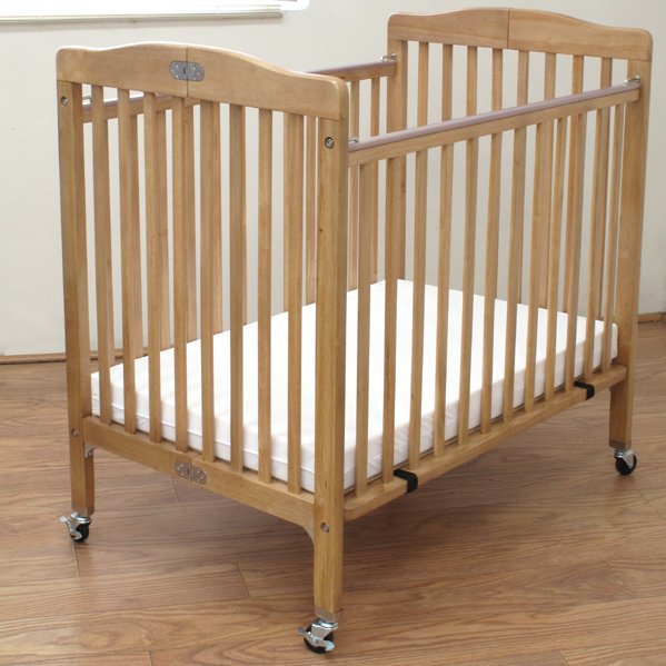 L.A. Baby Baby Crib with Mattress & Reviews Wayfair